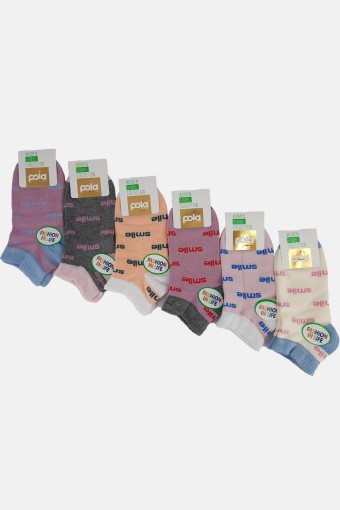 POLA - Pola Kadın Bambu Patik Çorap (1)