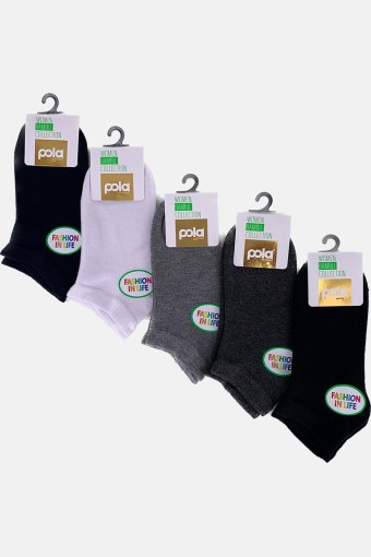 POLA - Pola Kadın Bambu Patik Çorap