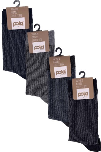 POLA - Pola Kadın Bambu Soket Çorap (1)