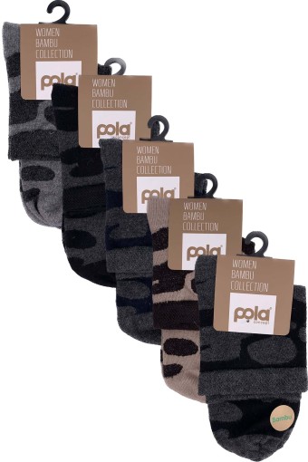POLA - Pola Kadın Bambu Yarım Konç Çorap (1)