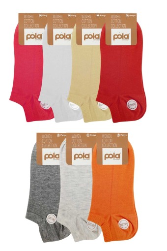 POLA - Pola Kadın Canay Penye Patik Çorap (1) POLA - Pola Kadın Canay Penye Patik Çorap (1)