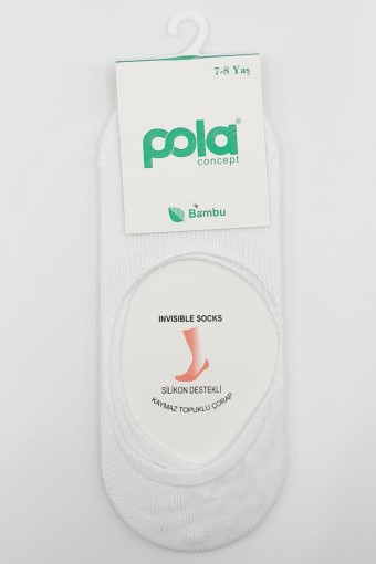 POLA - Pola Unisex Babet Çorap Yalaz Bambu (1)