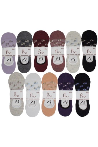 PRO - Pro Bade Kadın Penye Babet Çorap (1)