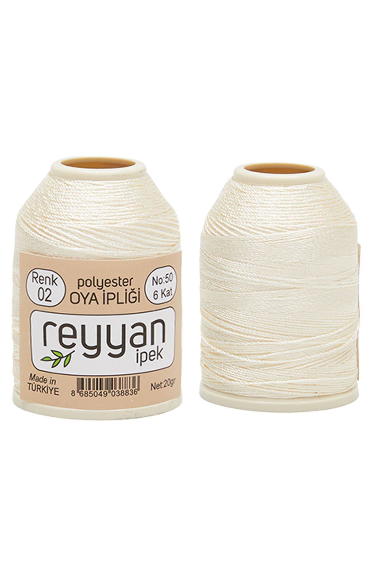 Reyyan Dantel İpliği 20 Gr No:50 6 Kat Polyester - Thumbnail
