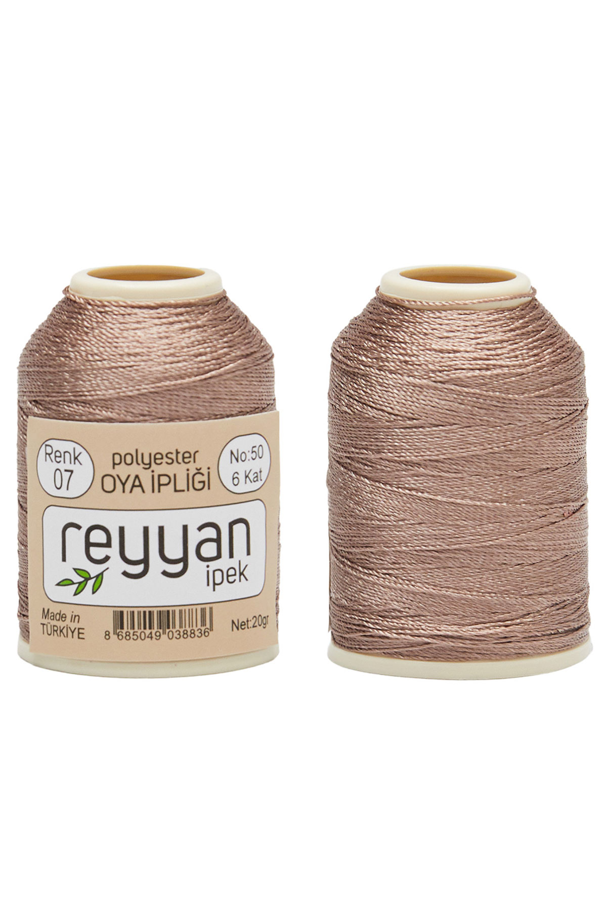 Reyyan Dantel İpliği 20 Gr No:50 6 Kat Polyester - Thumbnail