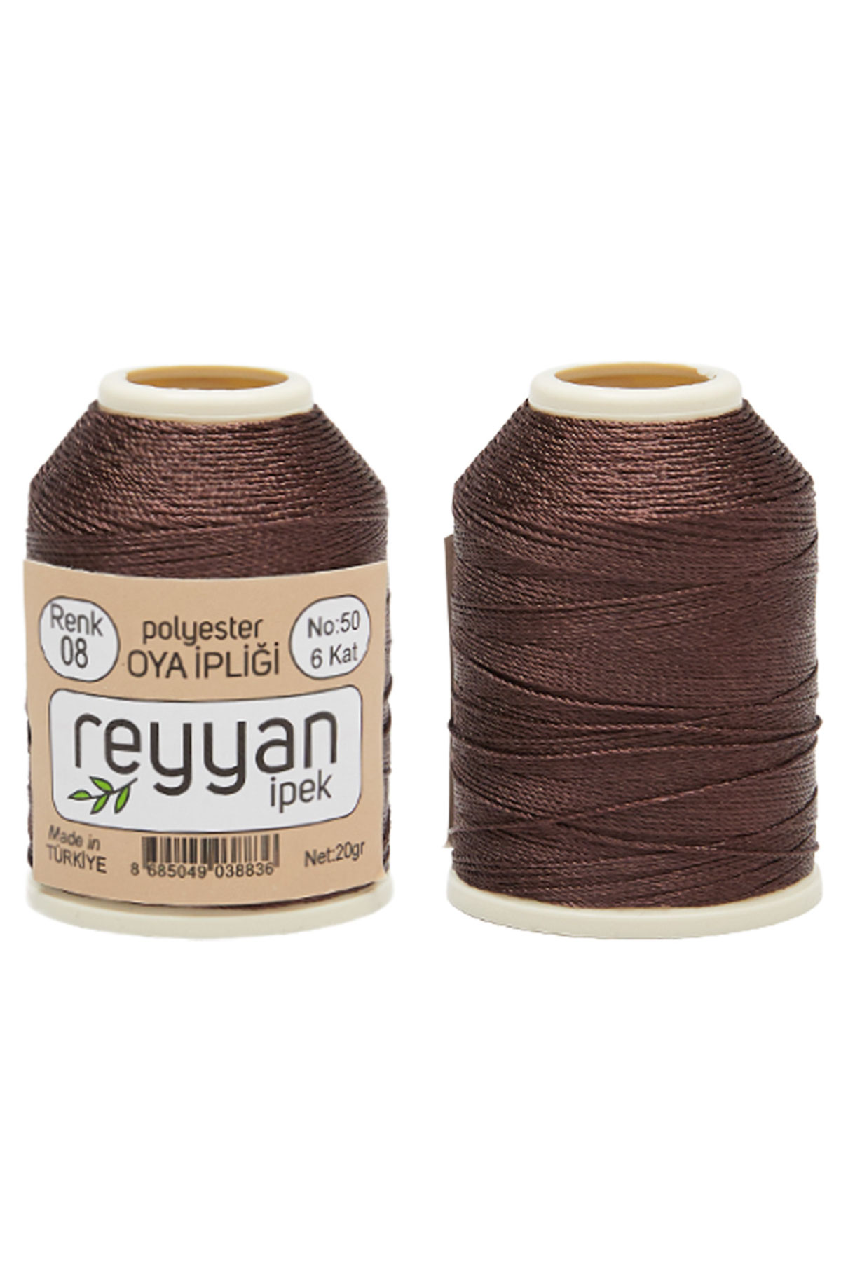 Reyyan Dantel İpliği 20 Gr No:50 6 Kat Polyester - Thumbnail