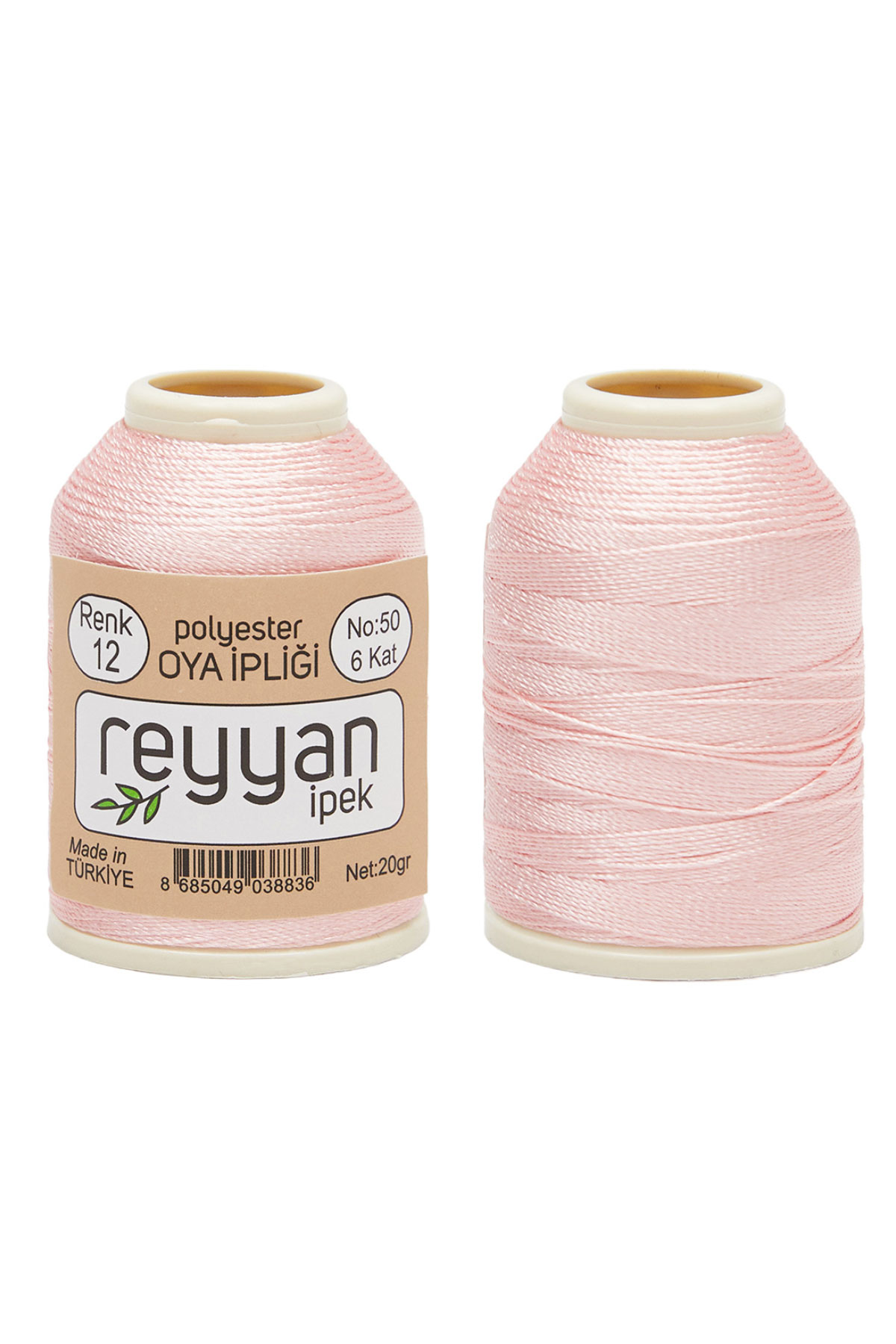 Reyyan Dantel İpliği 20 Gr No:50 6 Kat Polyester - Thumbnail
