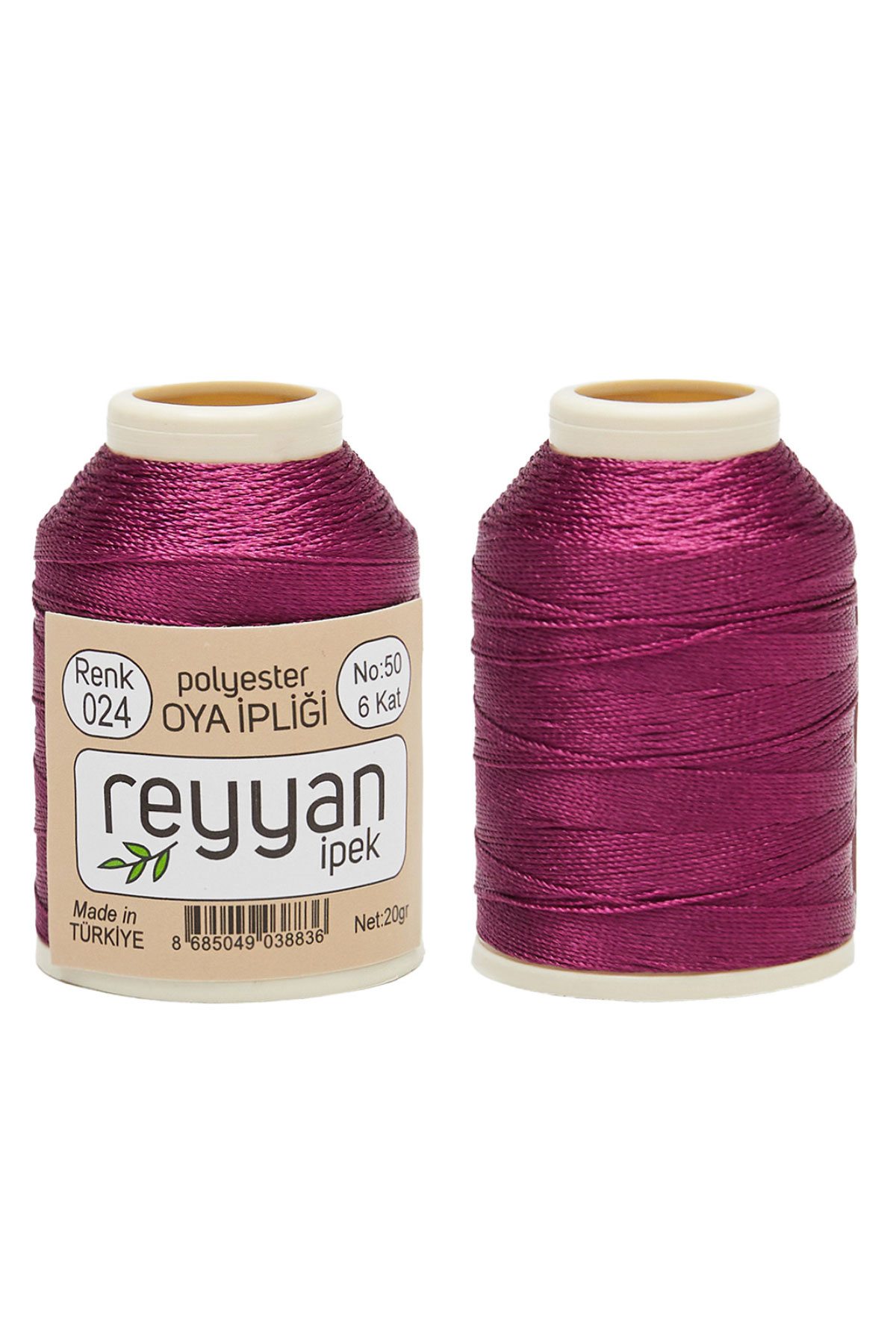 Reyyan Dantel İpliği 20 Gr No:50 6 Kat Polyester - Thumbnail