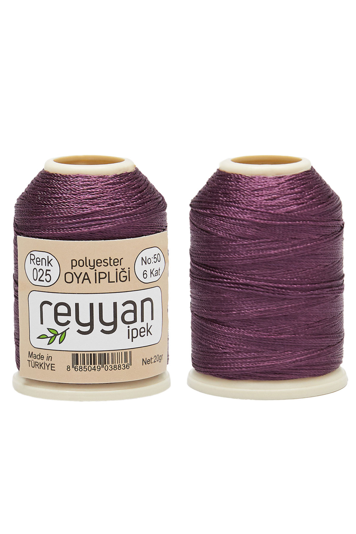 Reyyan Dantel İpliği 20 Gr No:50 6 Kat Polyester - Thumbnail