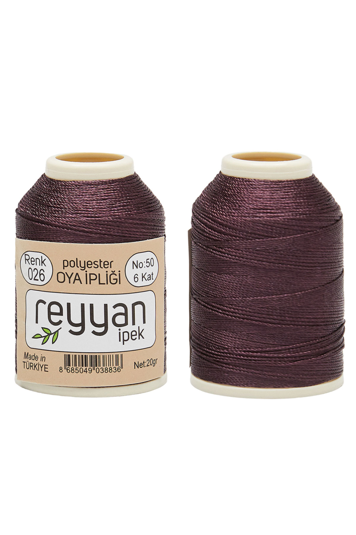 Reyyan Dantel İpliği 20 Gr No:50 6 Kat Polyester - Thumbnail
