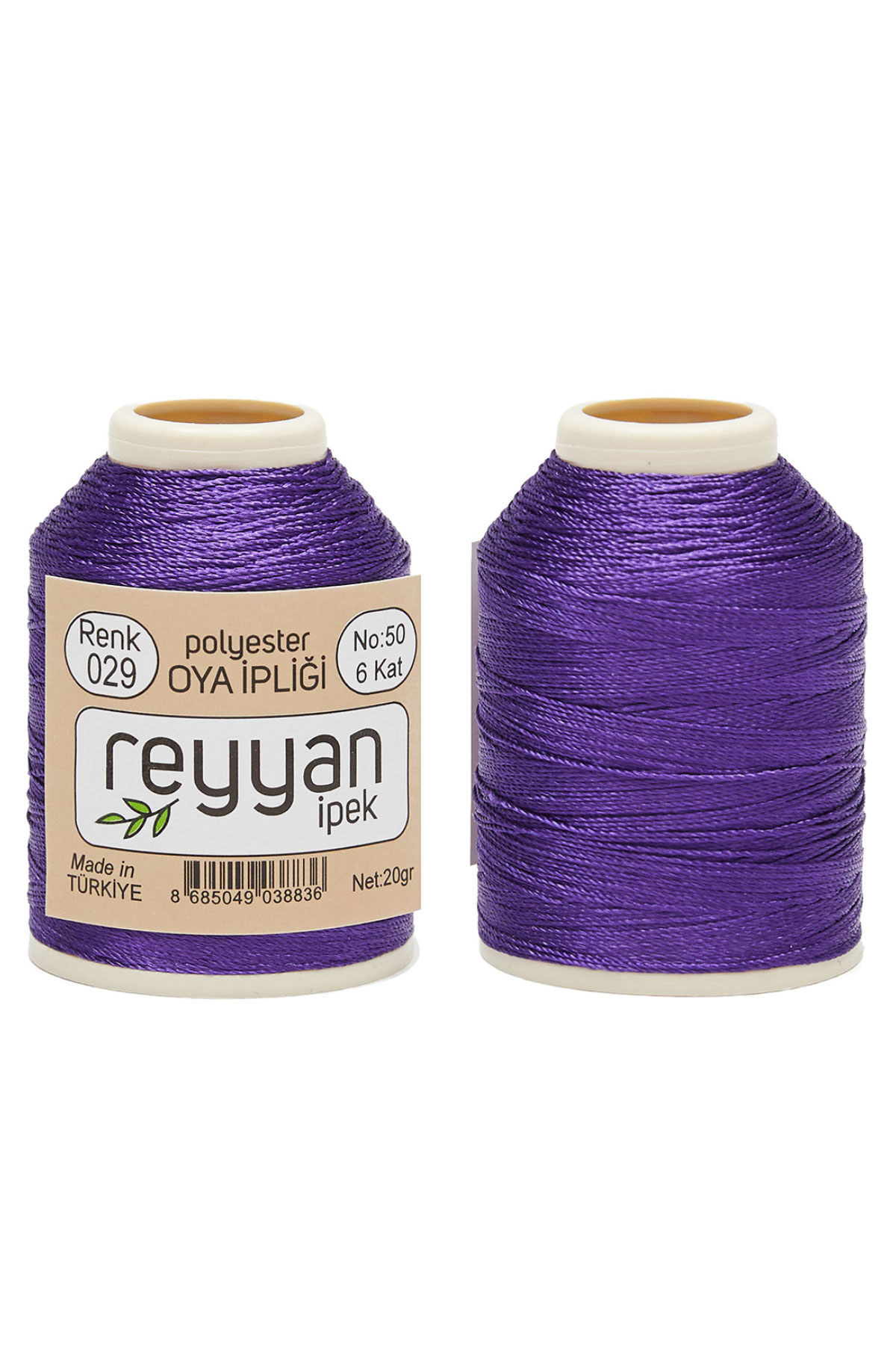 Reyyan Dantel İpliği 20 Gr No:50 6 Kat Polyester - Thumbnail