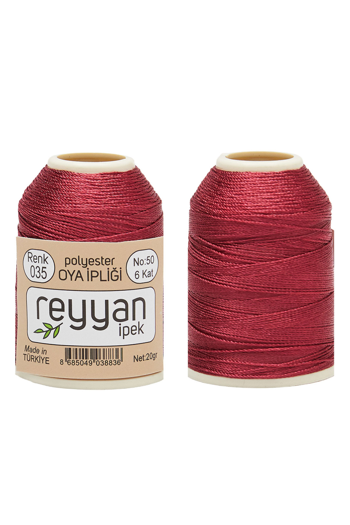 Reyyan Dantel İpliği 20 Gr No:50 6 Kat Polyester - Thumbnail