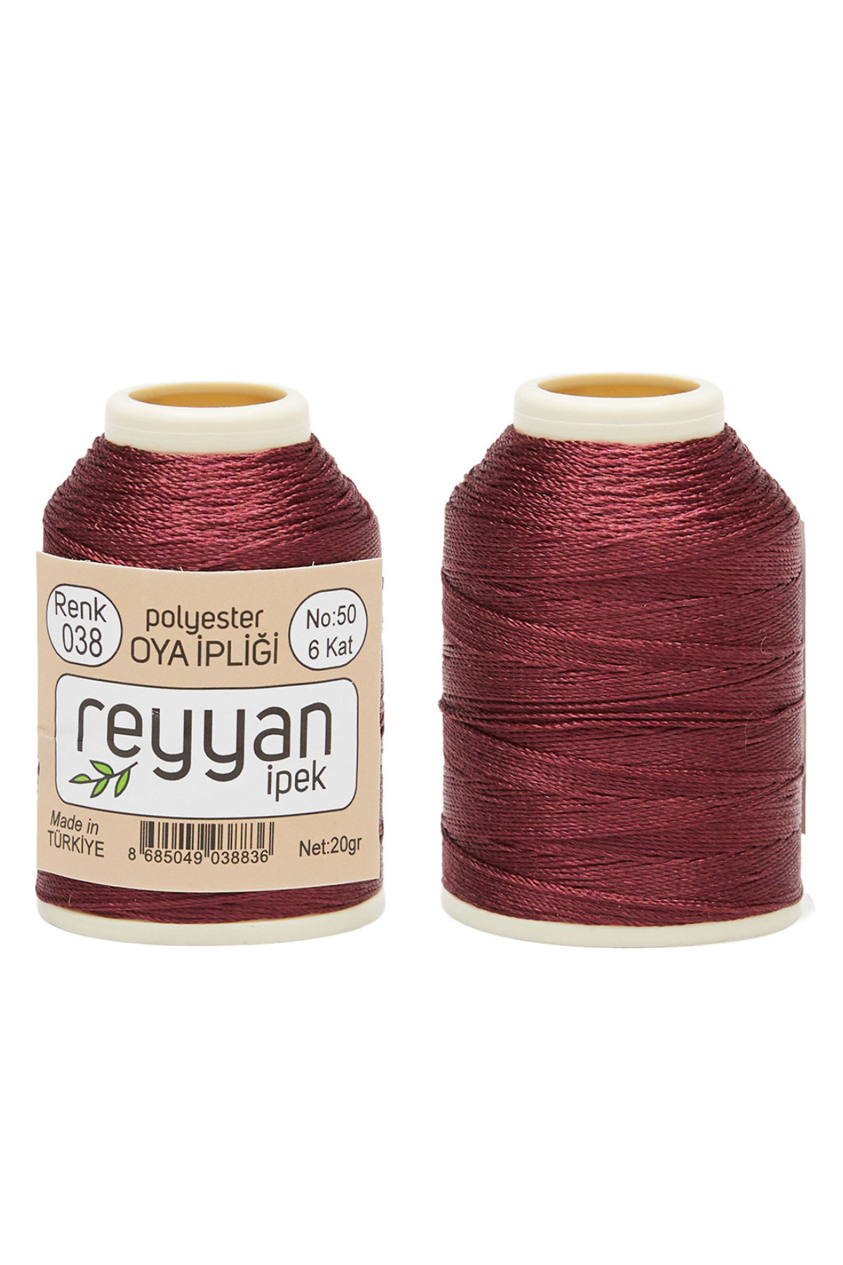 Reyyan Dantel İpliği 20 Gr No:50 6 Kat Polyester - Thumbnail