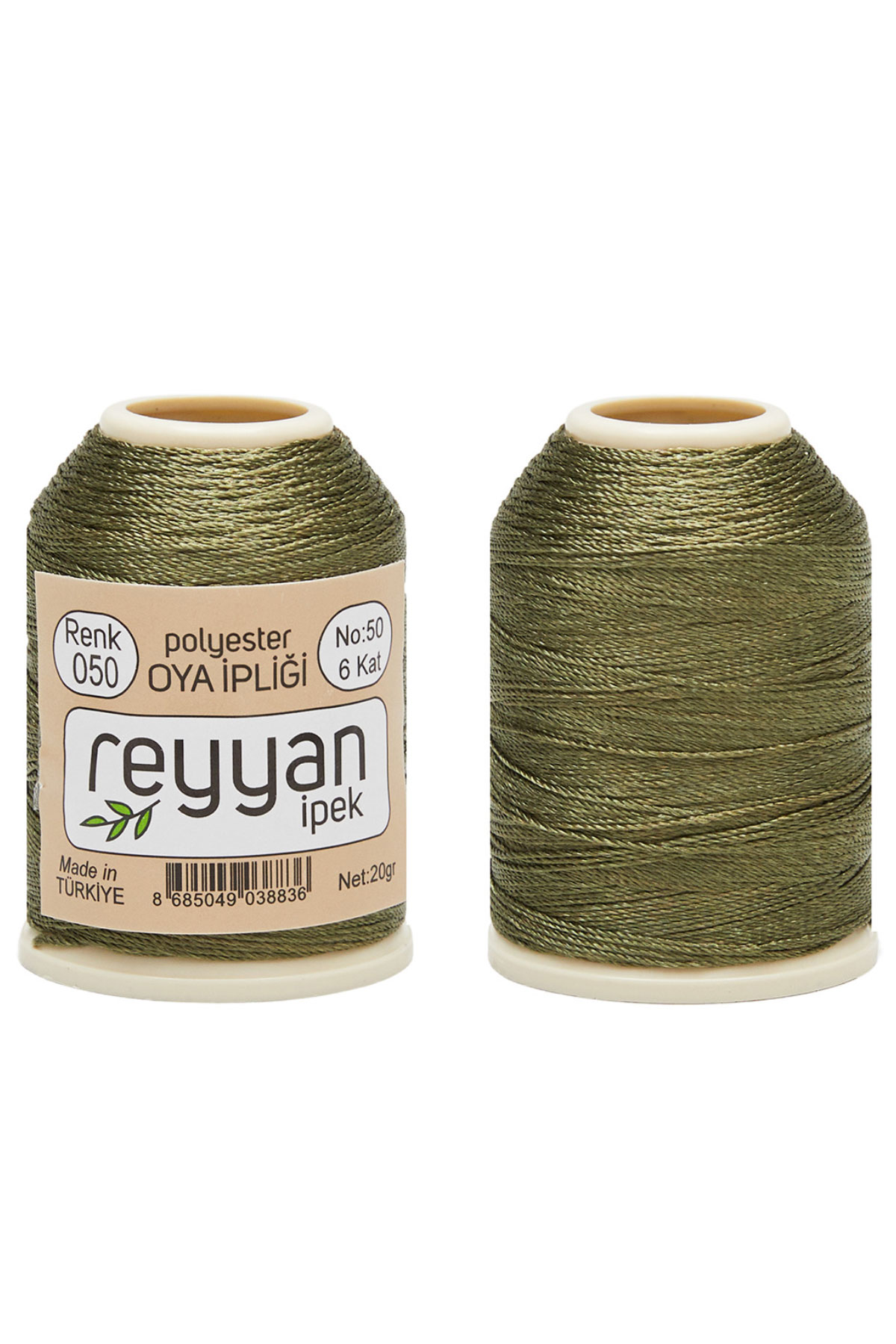 Reyyan Dantel İpliği 20 Gr No:50 6 Kat Polyester - Thumbnail