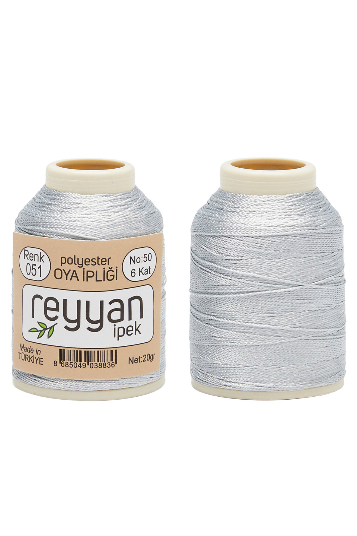 Reyyan Dantel İpliği 20 Gr No:50 6 Kat Polyester - Thumbnail