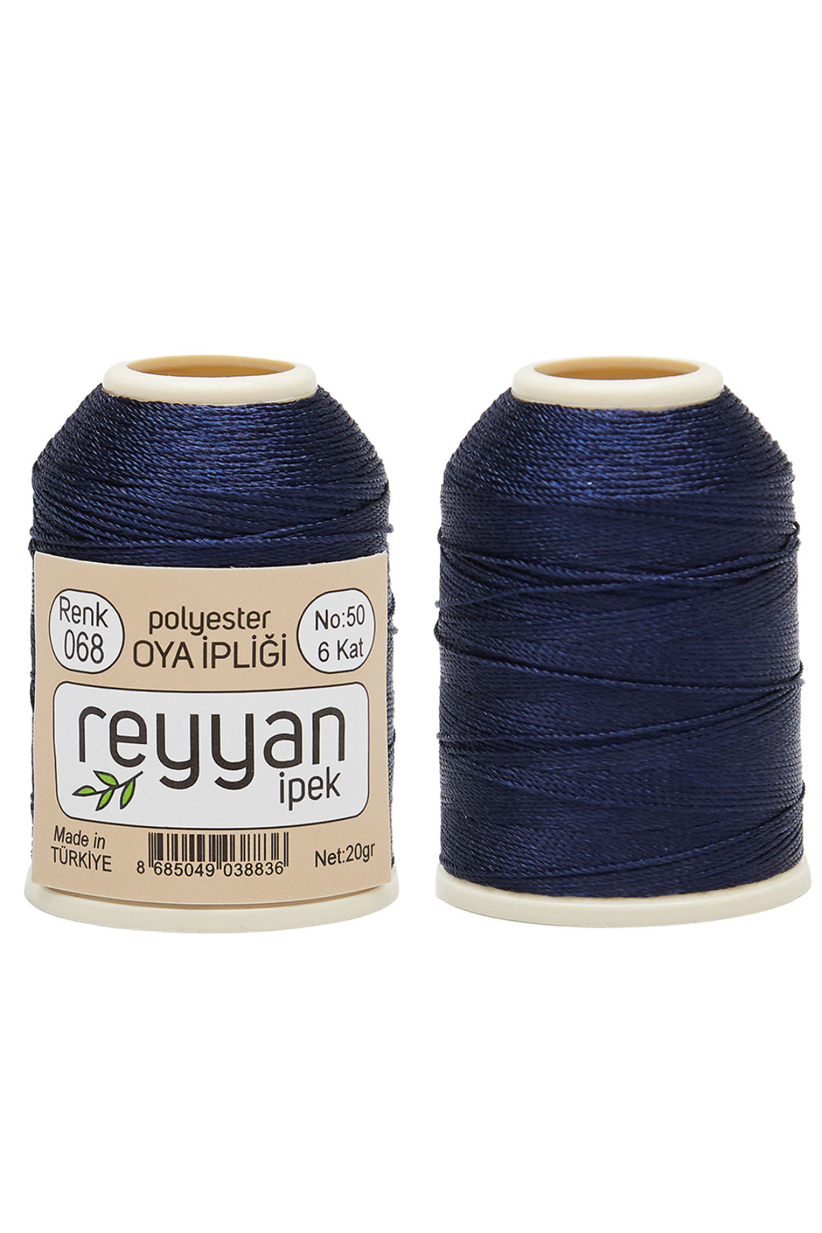 Reyyan Dantel İpliği 20 Gr No:50 6 Kat Polyester - Thumbnail