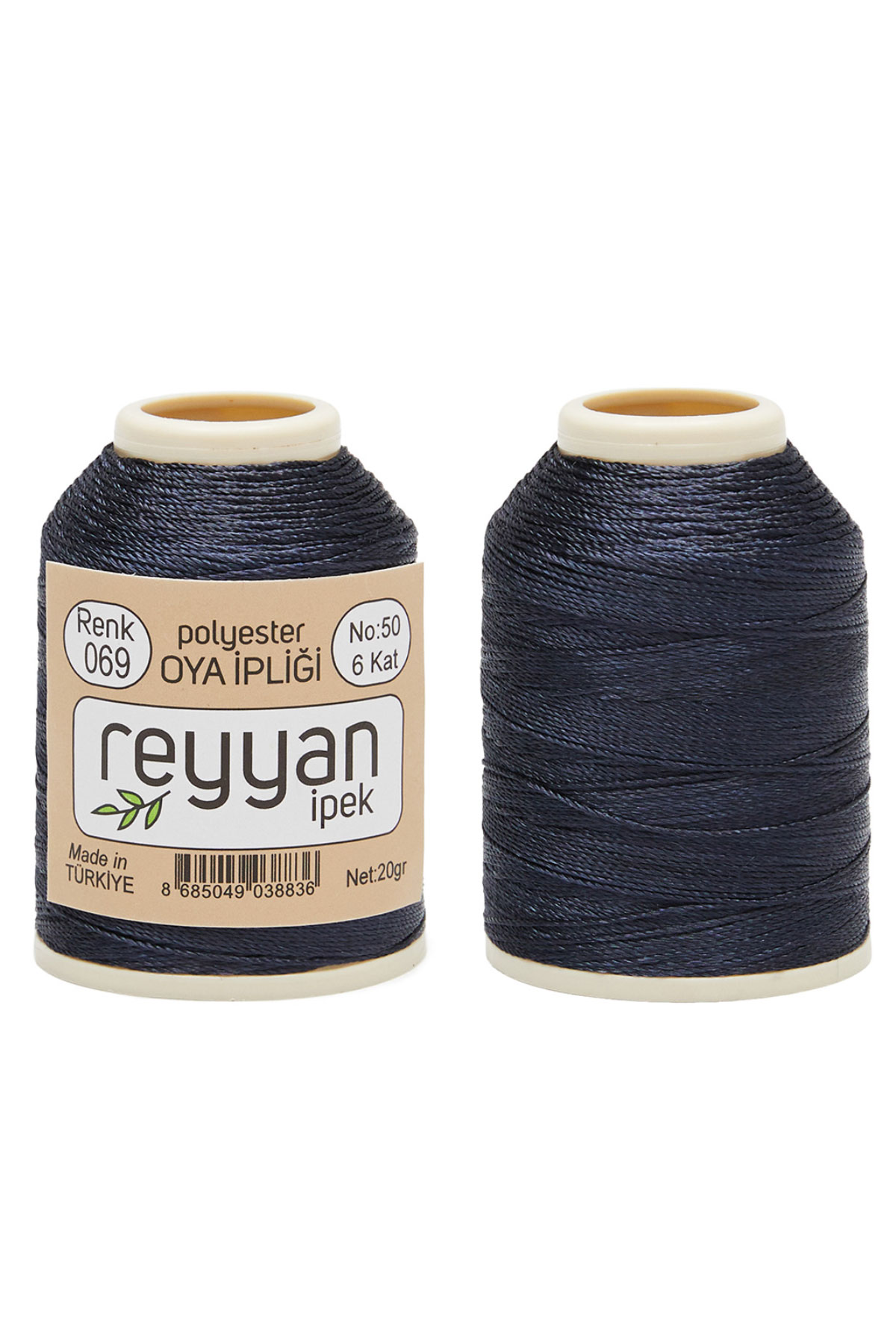 Reyyan Dantel İpliği 20 Gr No:50 6 Kat Polyester - Thumbnail