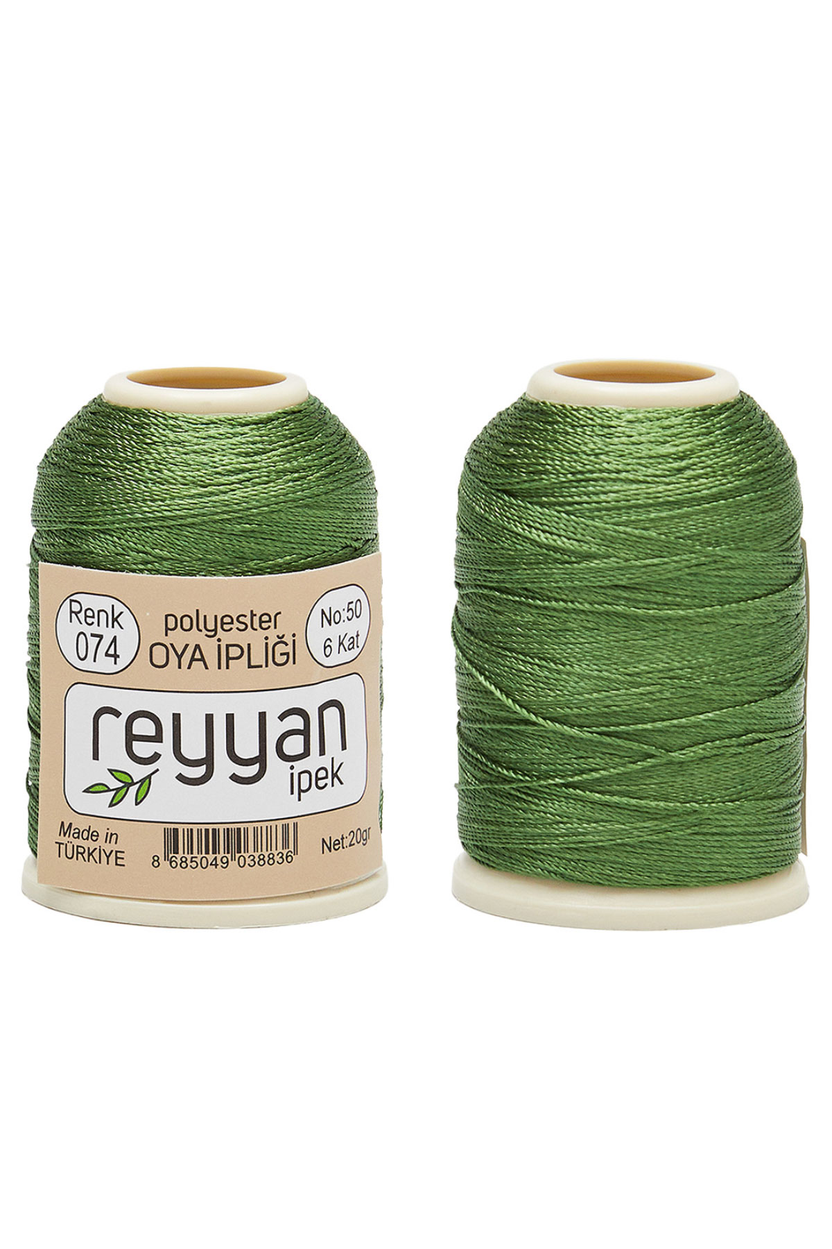 Reyyan Dantel İpliği 20 Gr No:50 6 Kat Polyester - Thumbnail