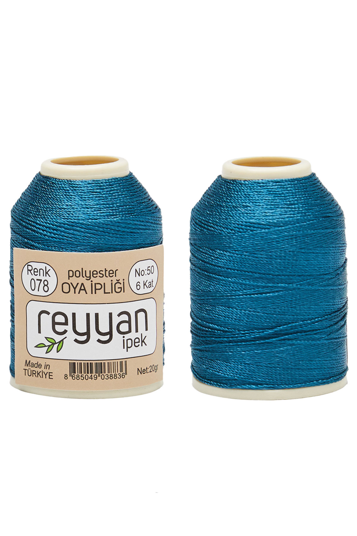 Reyyan Dantel İpliği 20 Gr No:50 6 Kat Polyester - Thumbnail