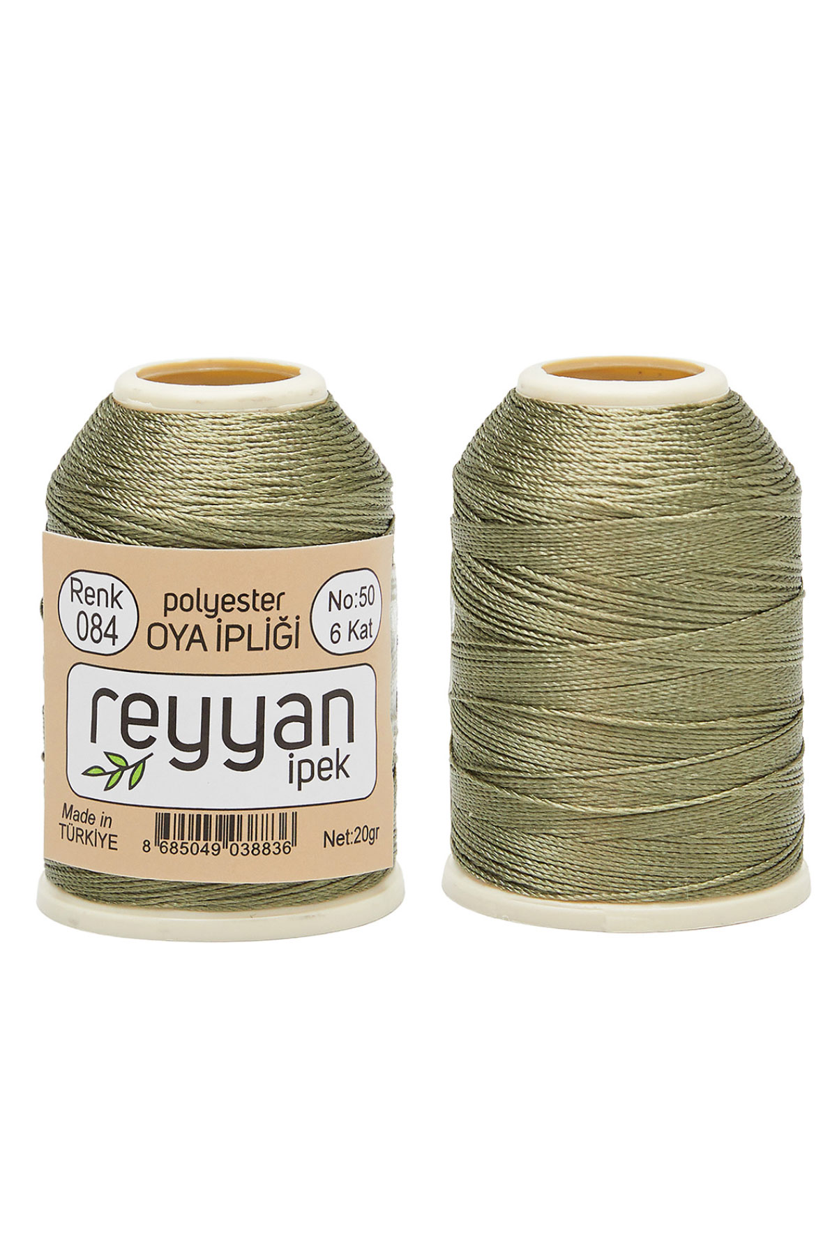 Reyyan Dantel İpliği 20 Gr No:50 6 Kat Polyester - Thumbnail