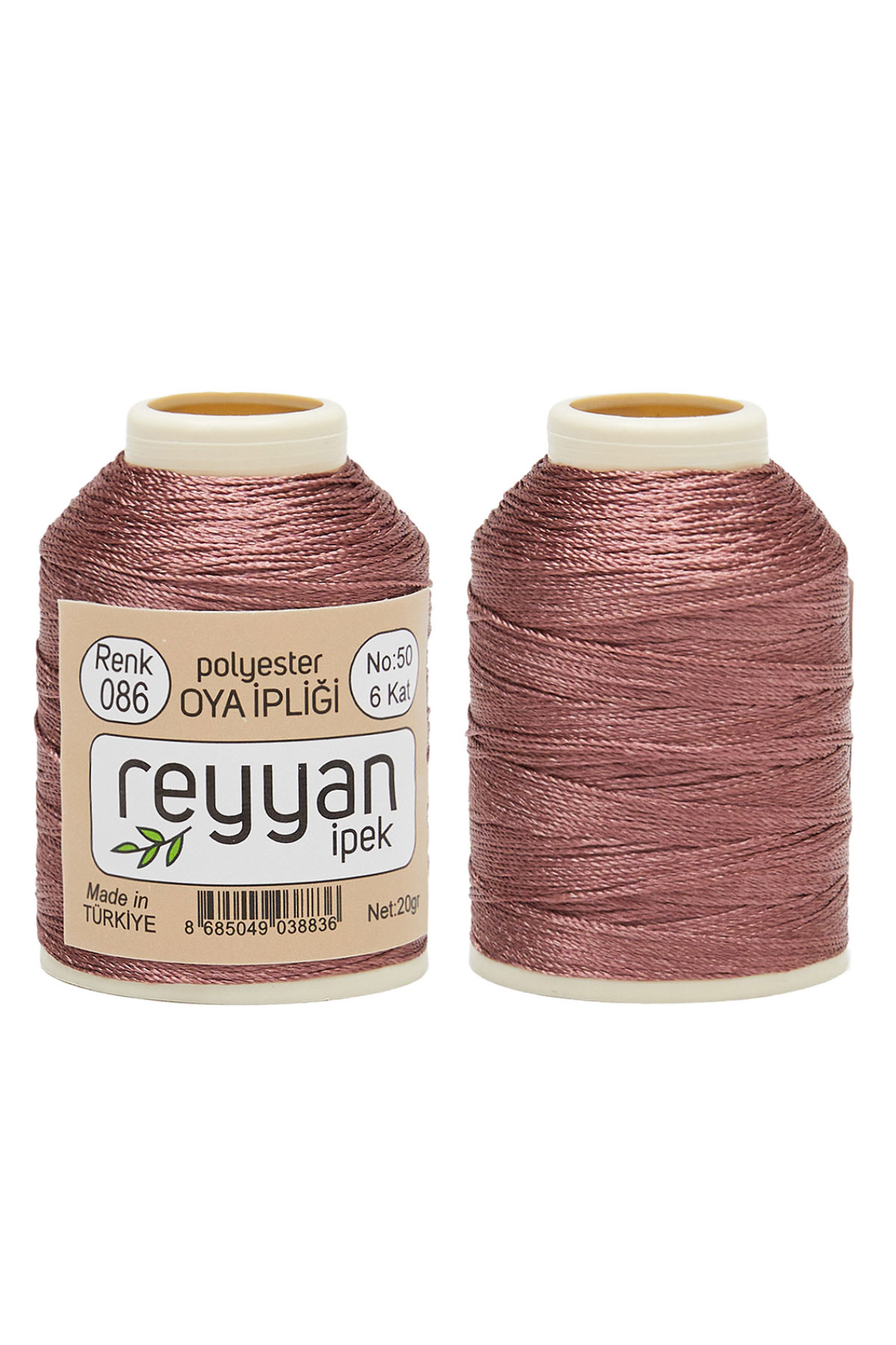 Reyyan Dantel İpliği 20 Gr No:50 6 Kat Polyester - Thumbnail