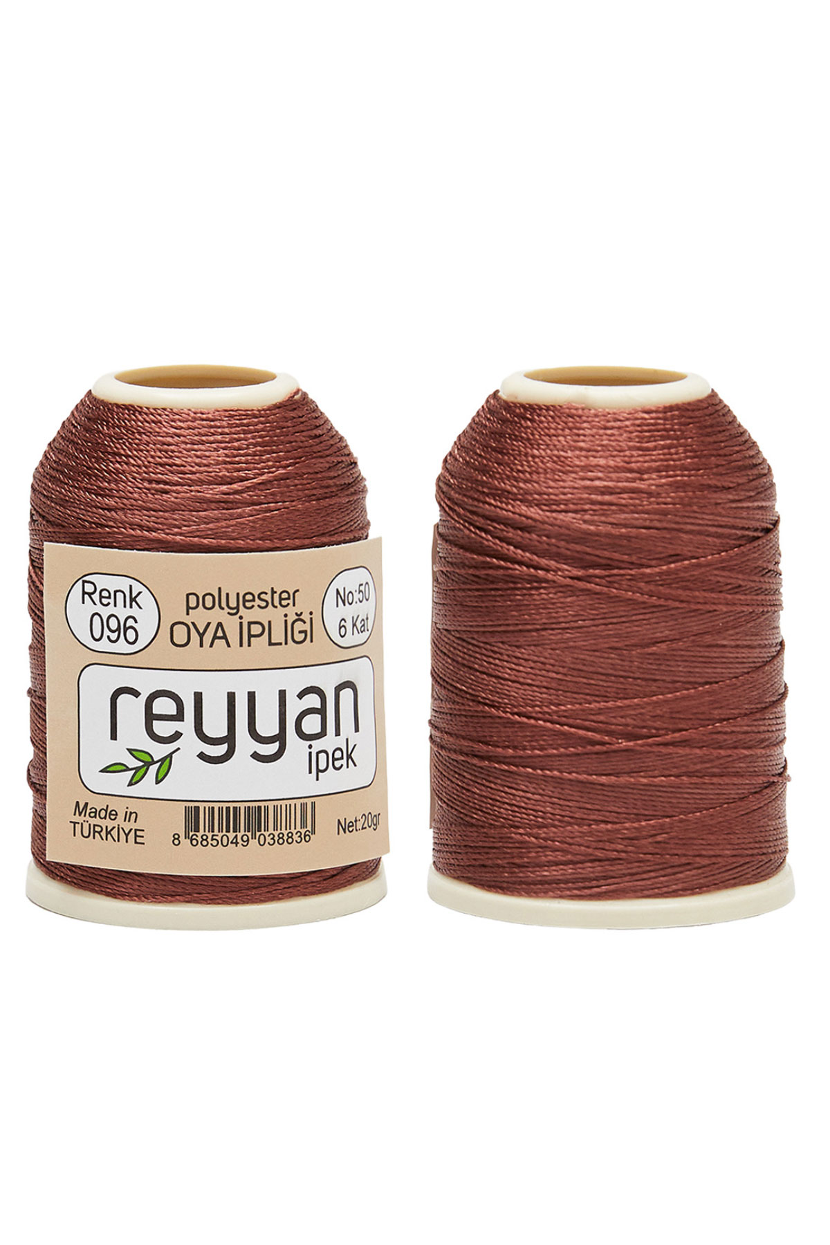 Reyyan Dantel İpliği 20 Gr No:50 6 Kat Polyester - Thumbnail