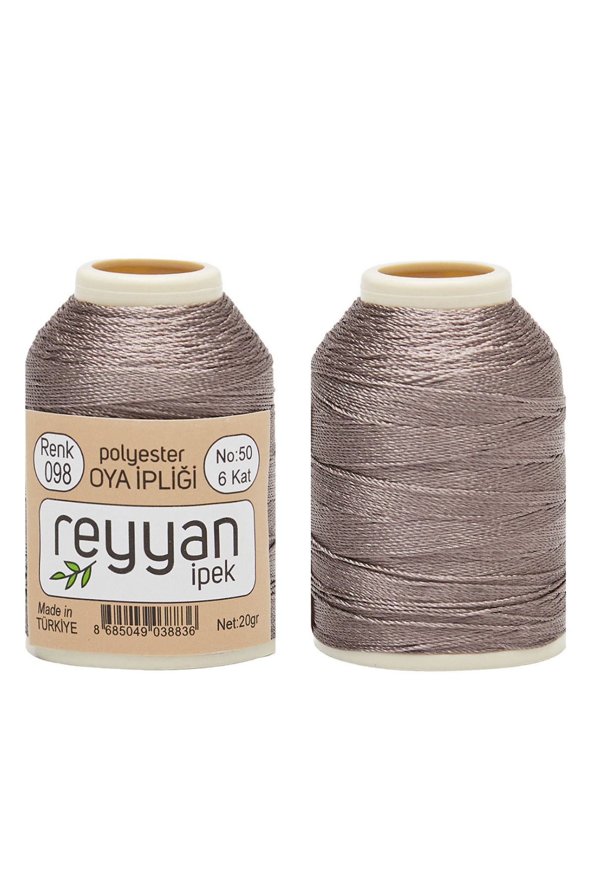 Reyyan Dantel İpliği 20 Gr No:50 6 Kat Polyester - Thumbnail