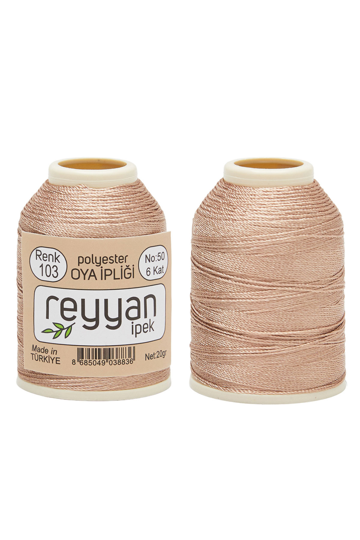 Reyyan Dantel İpliği 20 Gr No:50 6 Kat Polyester - Thumbnail