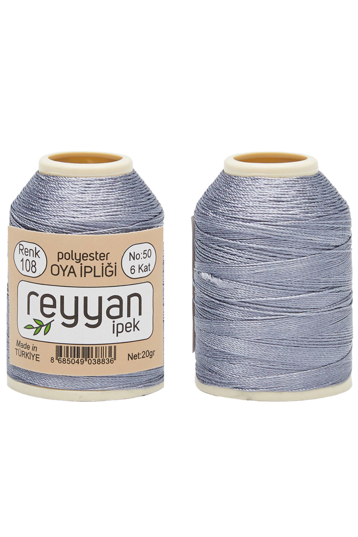 Reyyan Dantel İpliği 20 Gr No:50 6 Kat Polyester - Thumbnail