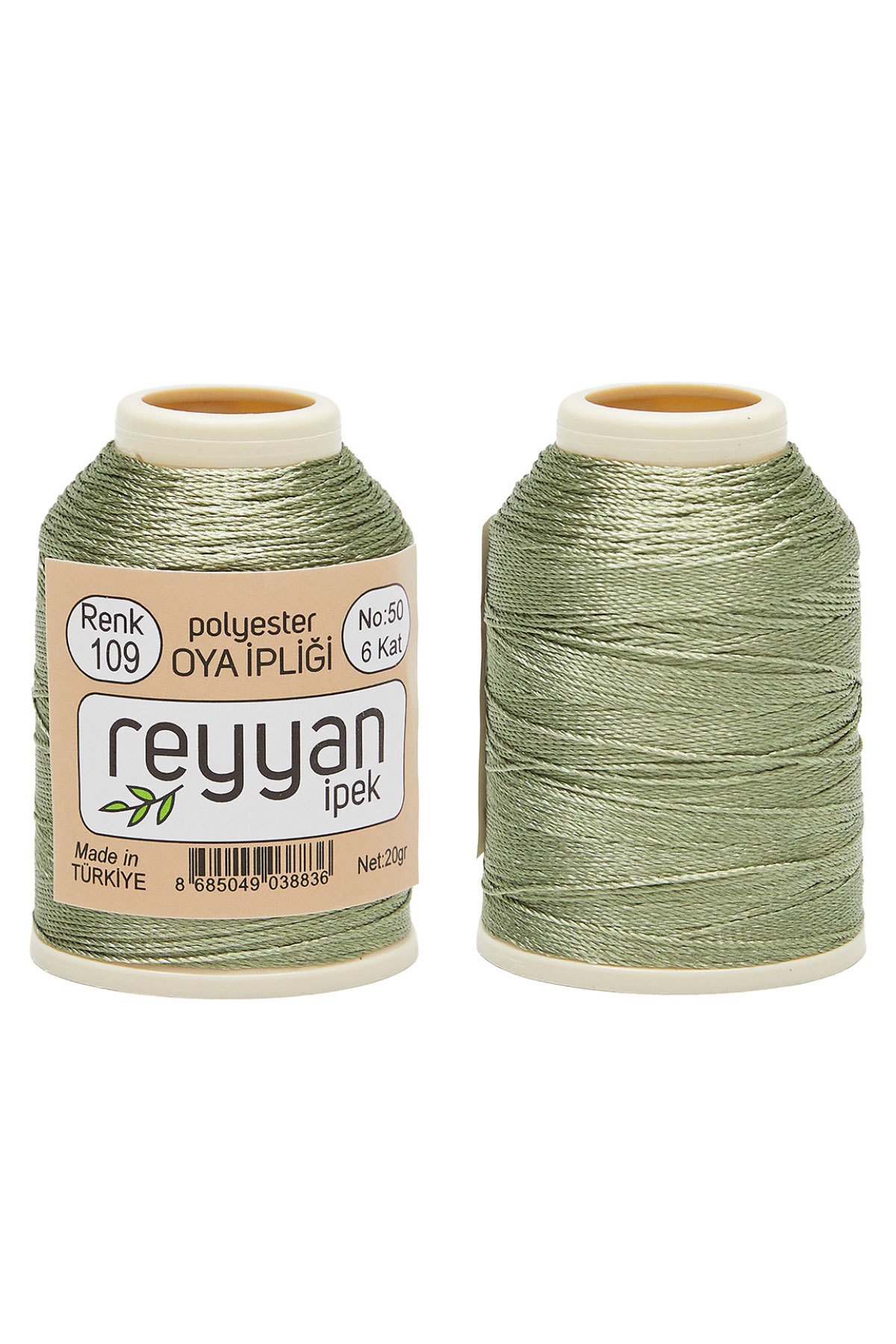 Reyyan Dantel İpliği 20 Gr No:50 6 Kat Polyester - Thumbnail