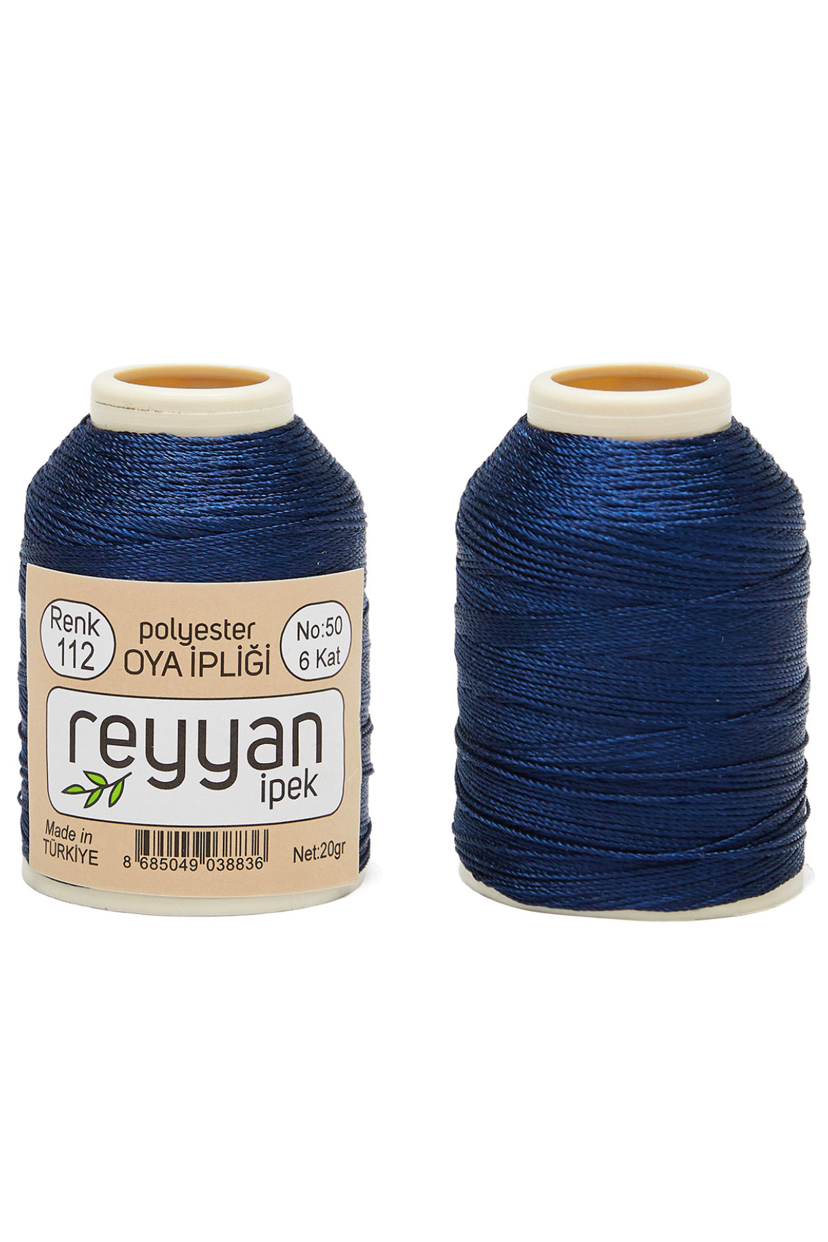 Reyyan Dantel İpliği 20 Gr No:50 6 Kat Polyester - Thumbnail