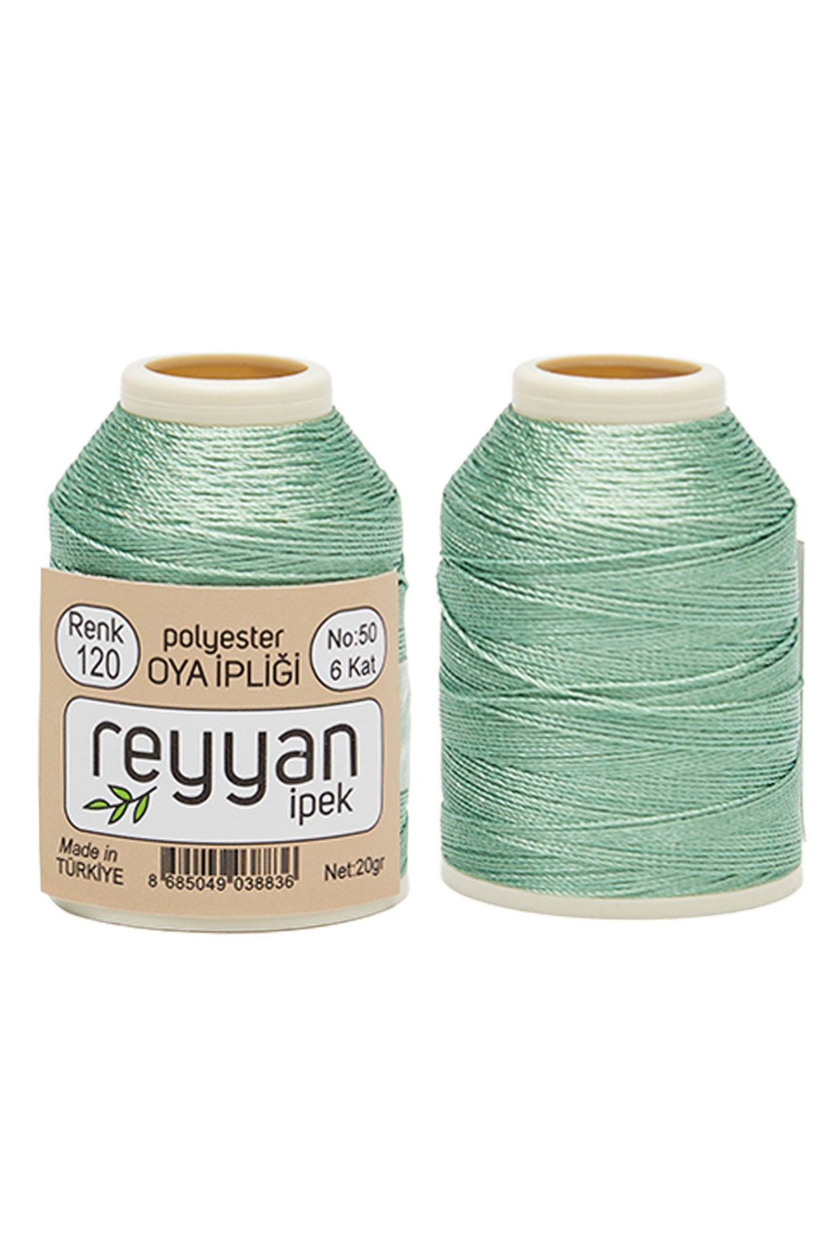 Reyyan Dantel İpliği 20 Gr No:50 6 Kat Polyester - Thumbnail