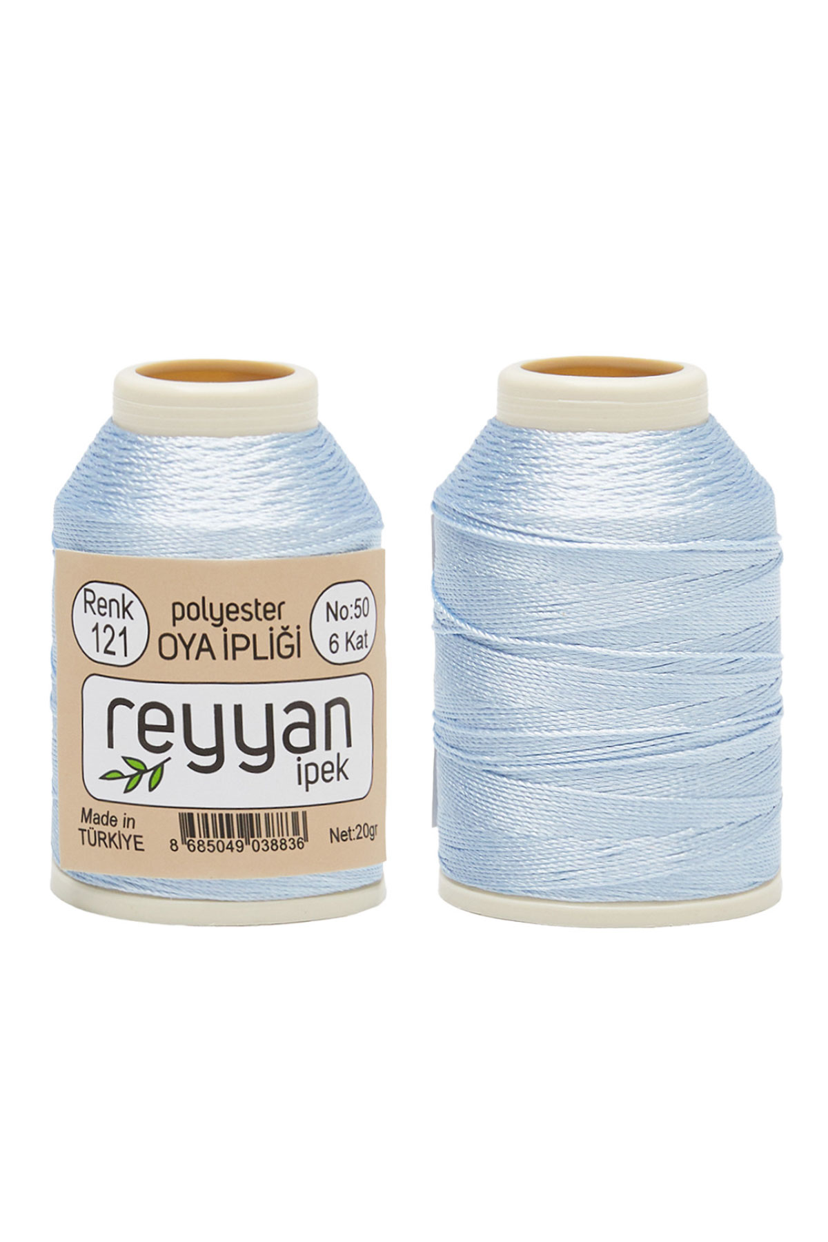 Reyyan Dantel İpliği 20 Gr No:50 6 Kat Polyester - Thumbnail