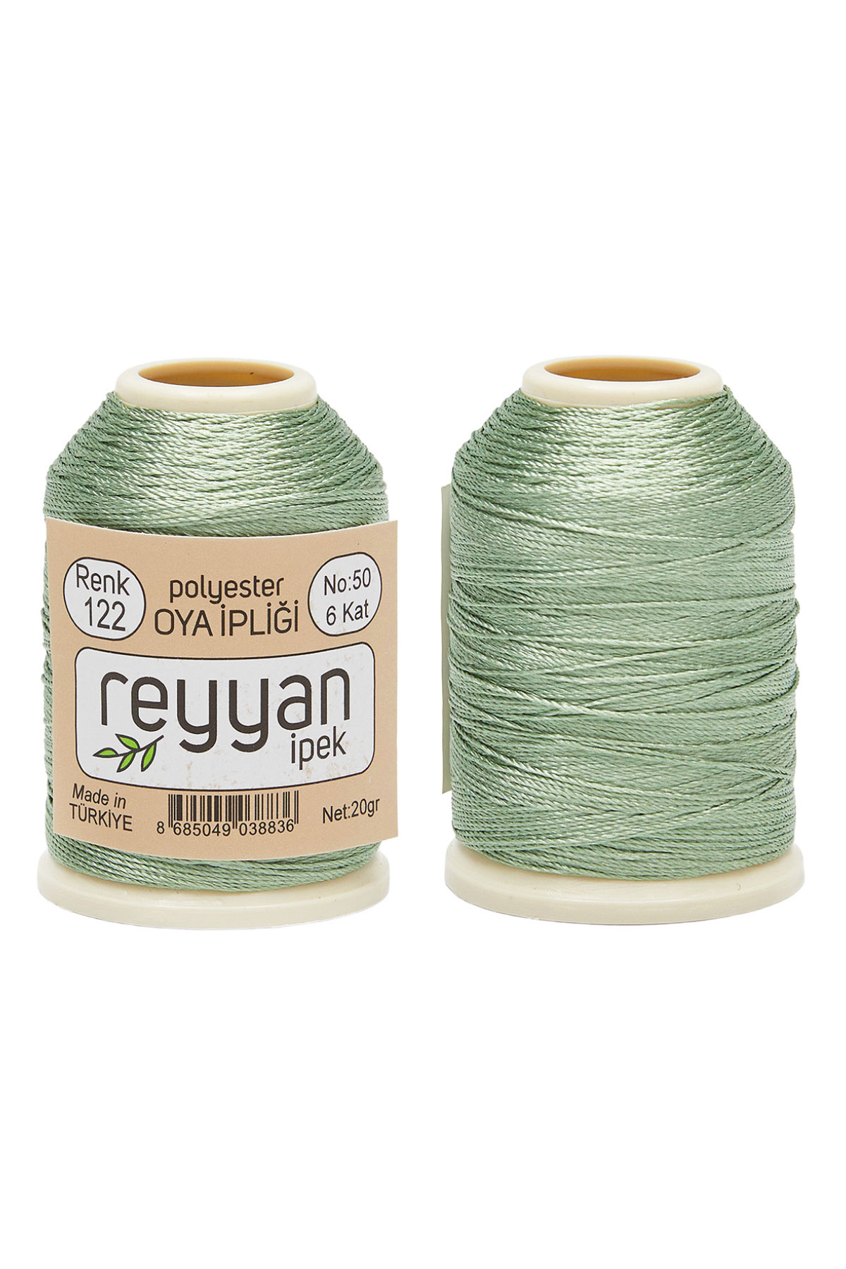 Reyyan Dantel İpliği 20 Gr No:50 6 Kat Polyester - Thumbnail