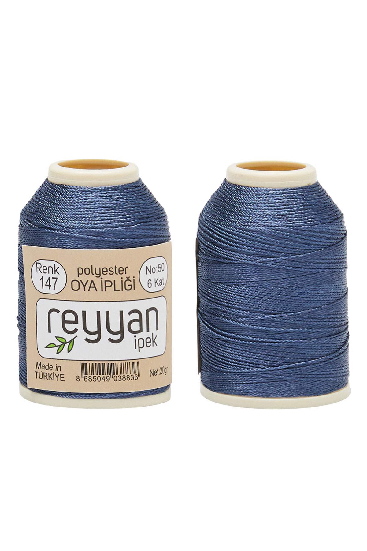 Reyyan Dantel İpliği 20 Gr No:50 6 Kat Polyester - Thumbnail
