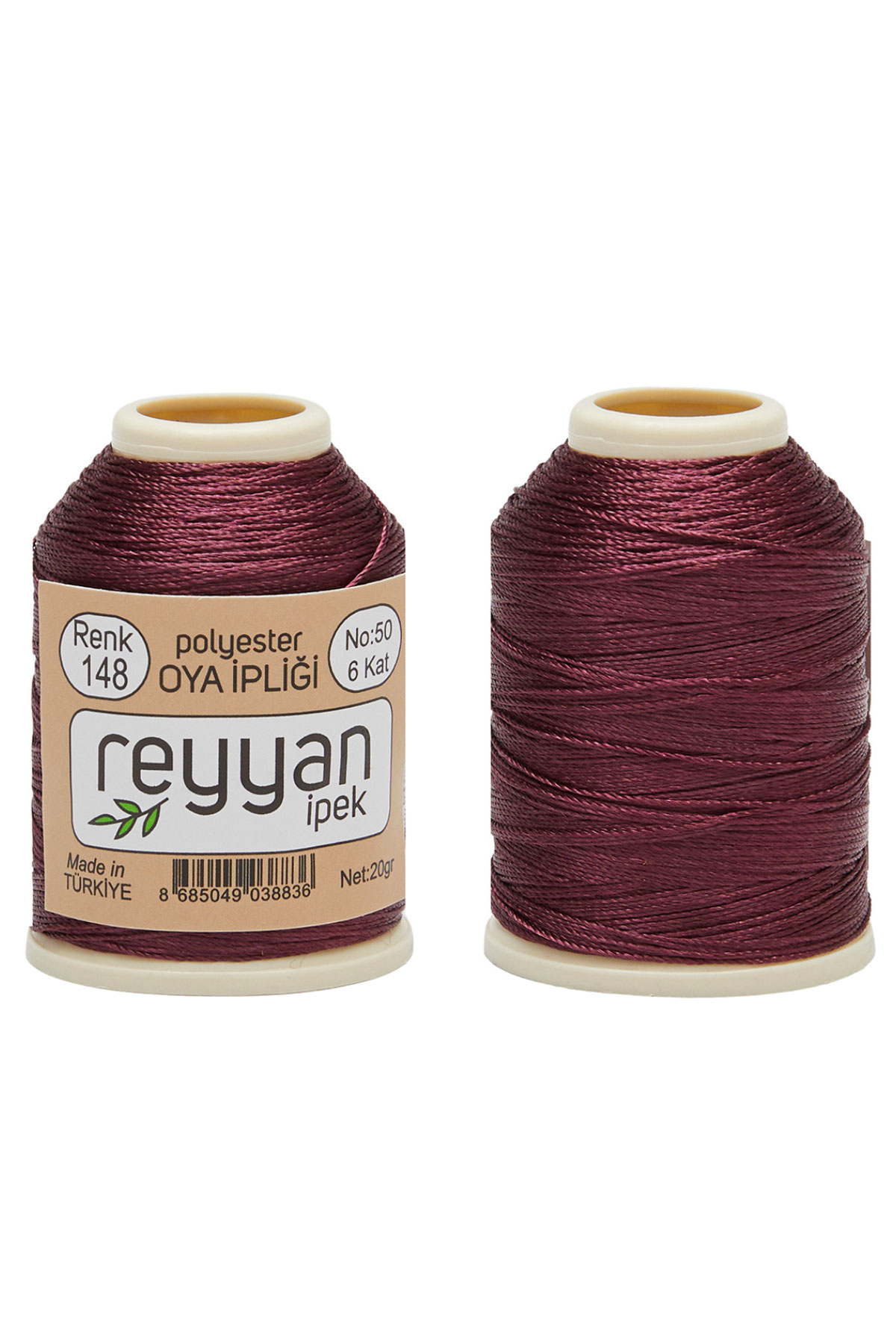 Reyyan Dantel İpliği 20 Gr No:50 6 Kat Polyester - Thumbnail