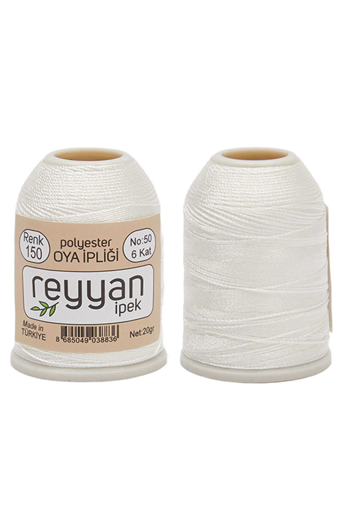 Reyyan Dantel İpliği 20 Gr No:50 6 Kat Polyester - Thumbnail