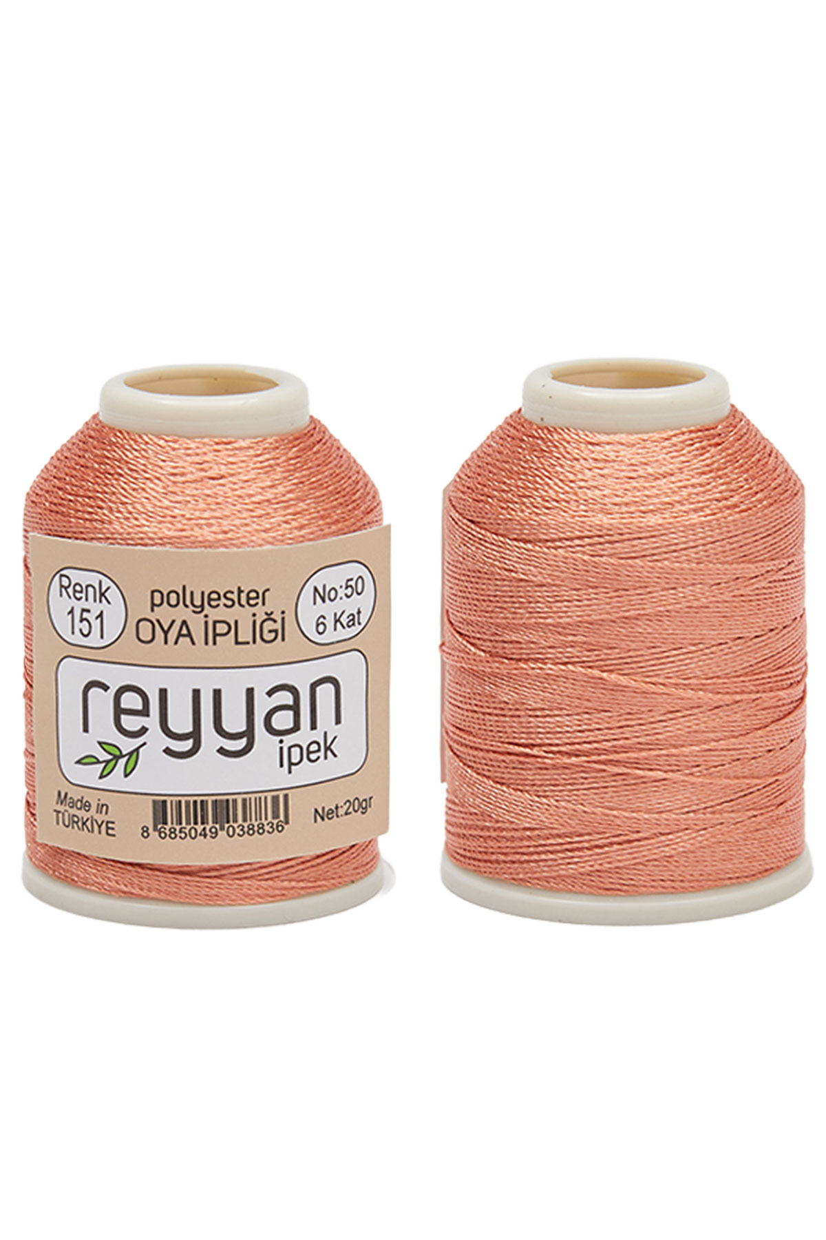 Reyyan Dantel İpliği 20 Gr No:50 6 Kat Polyester - Thumbnail