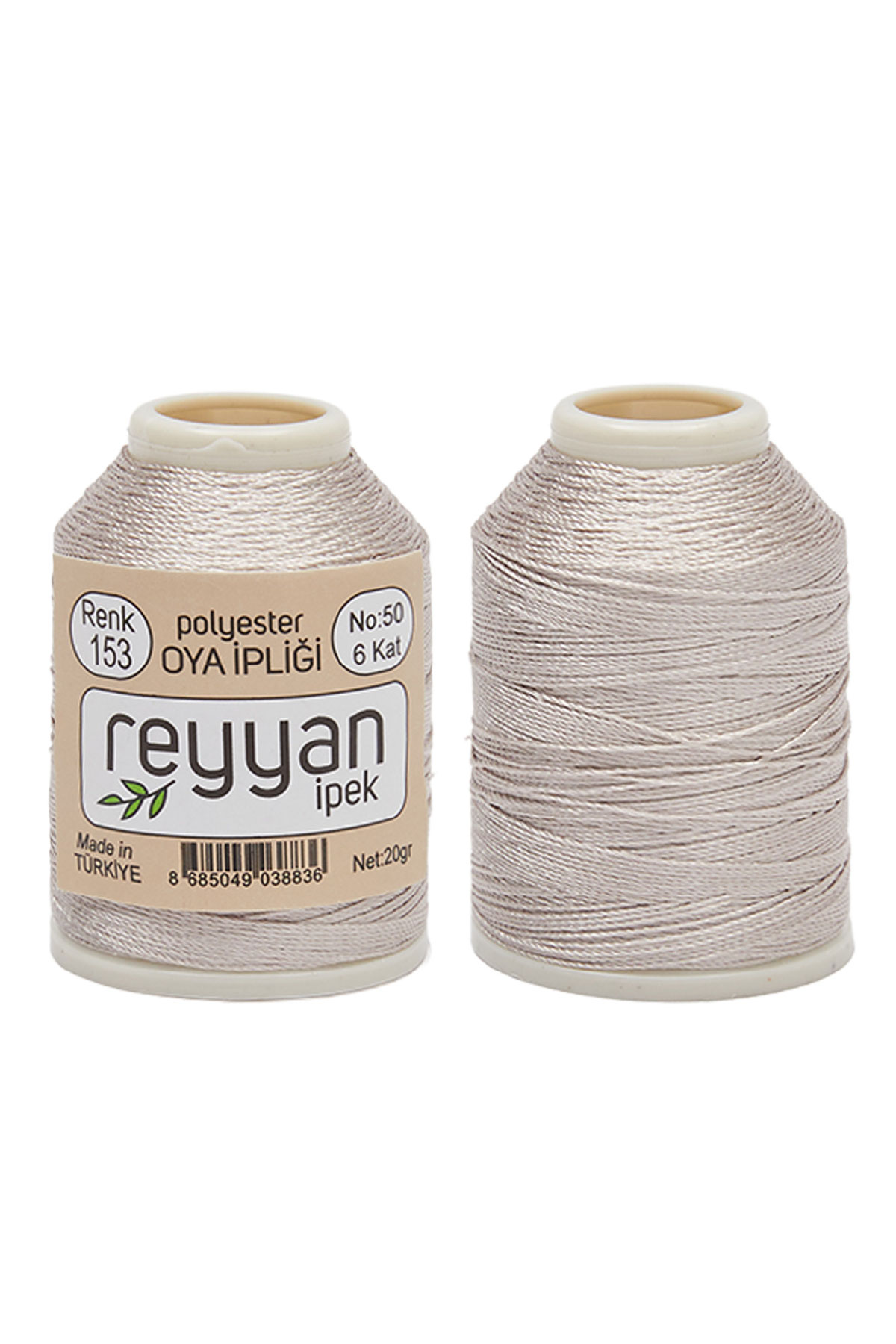 Reyyan Dantel İpliği 20 Gr No:50 6 Kat Polyester - Thumbnail