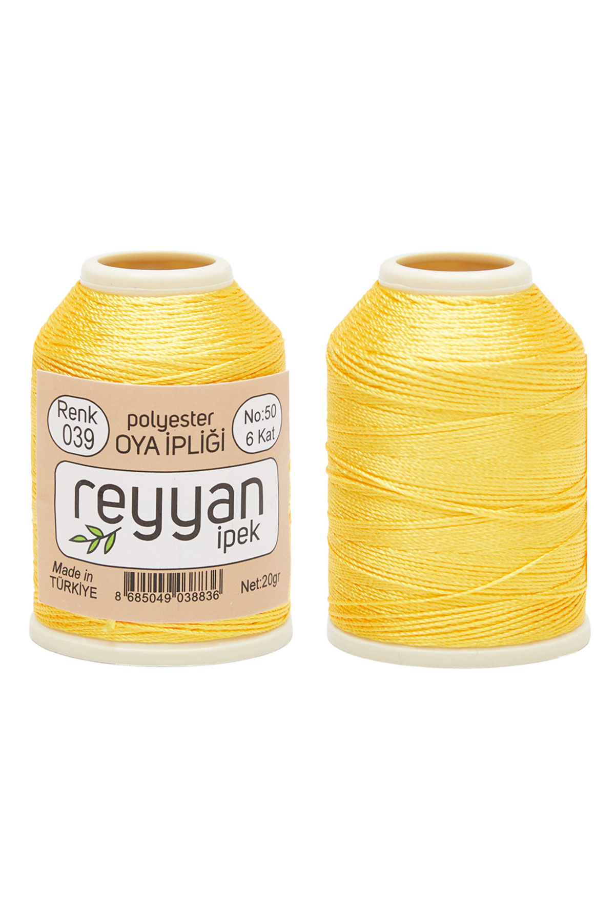 Reyyan Dantel İpliği 20 Gr No:50 6 Kat Polyester - Thumbnail