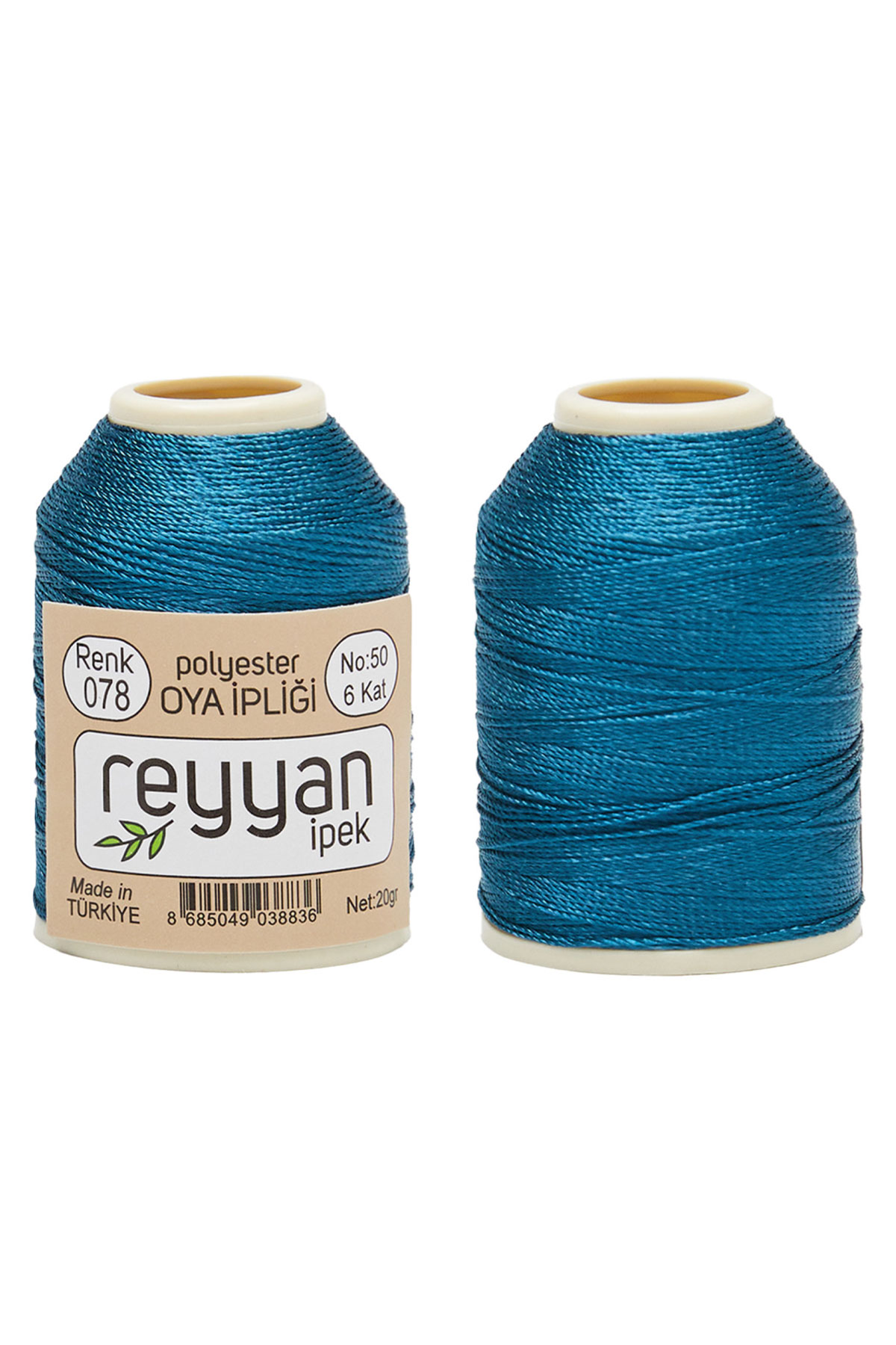Reyyan Dantel İpliği 20 Gr No:50 6 Kat Polyester - Thumbnail