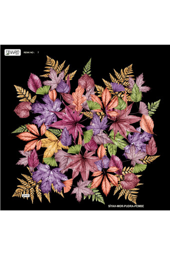 REYYAN - Reyyan Kadın Yazma Desenli 100x100 (1)