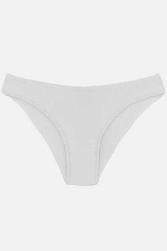 RİNNA - Rinna Lingerie Kadın Pamuklu Paça Pıçaklı Bikini Külot