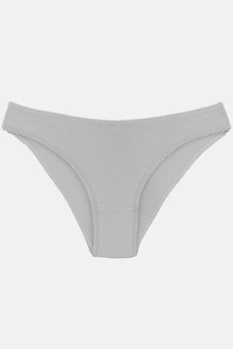RİNNA - Rinna Lingerie Kadın Pamuklu Paça Pıçaklı Bikini Külot (1)
