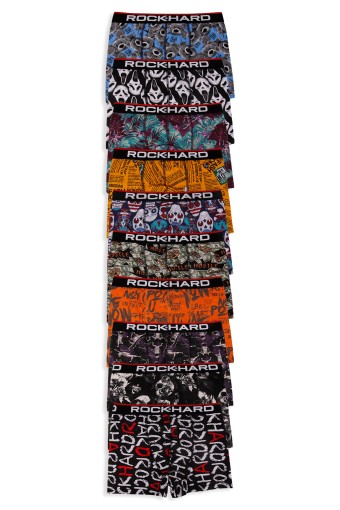 Rockhard - Rock Hard Erkek Boxer Desenli
