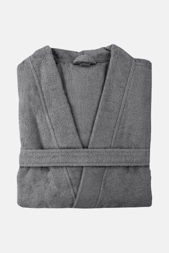 ROLİNDA - Rolında Unısexs Bornoz Kapüşonlu Pamuklu