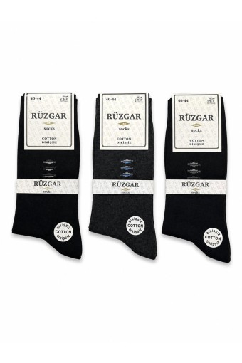 RÜZGAR - Rüzgar Erkek Soket Çorap Dikişsiz Pamuklu