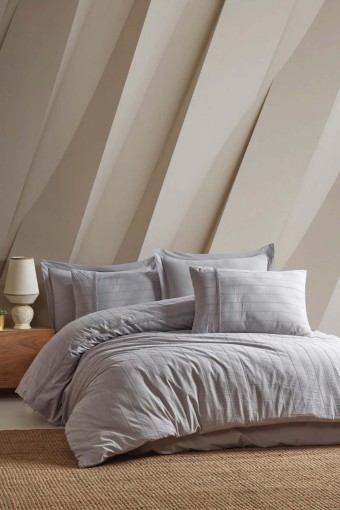 ŞAHESER - ŞahaserJasmin Jakarlı Çift Kişilik Nevresim Takımı 240x260 (1)