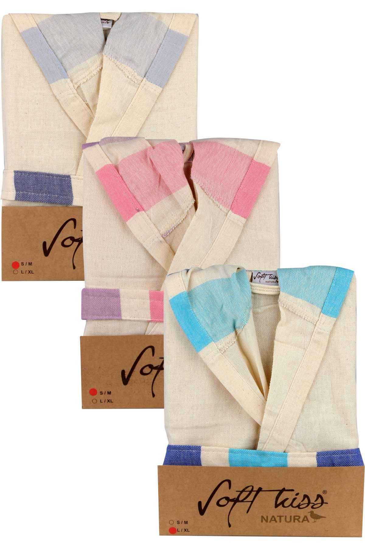 Şaheser Unisex Yetişkin Peştamal Bornoz - Thumbnail