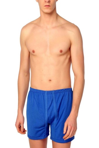 SEDEF YILDIZ - Sedef Yıldız Erkek Boxer Külot Arjantin - Mavi - 10